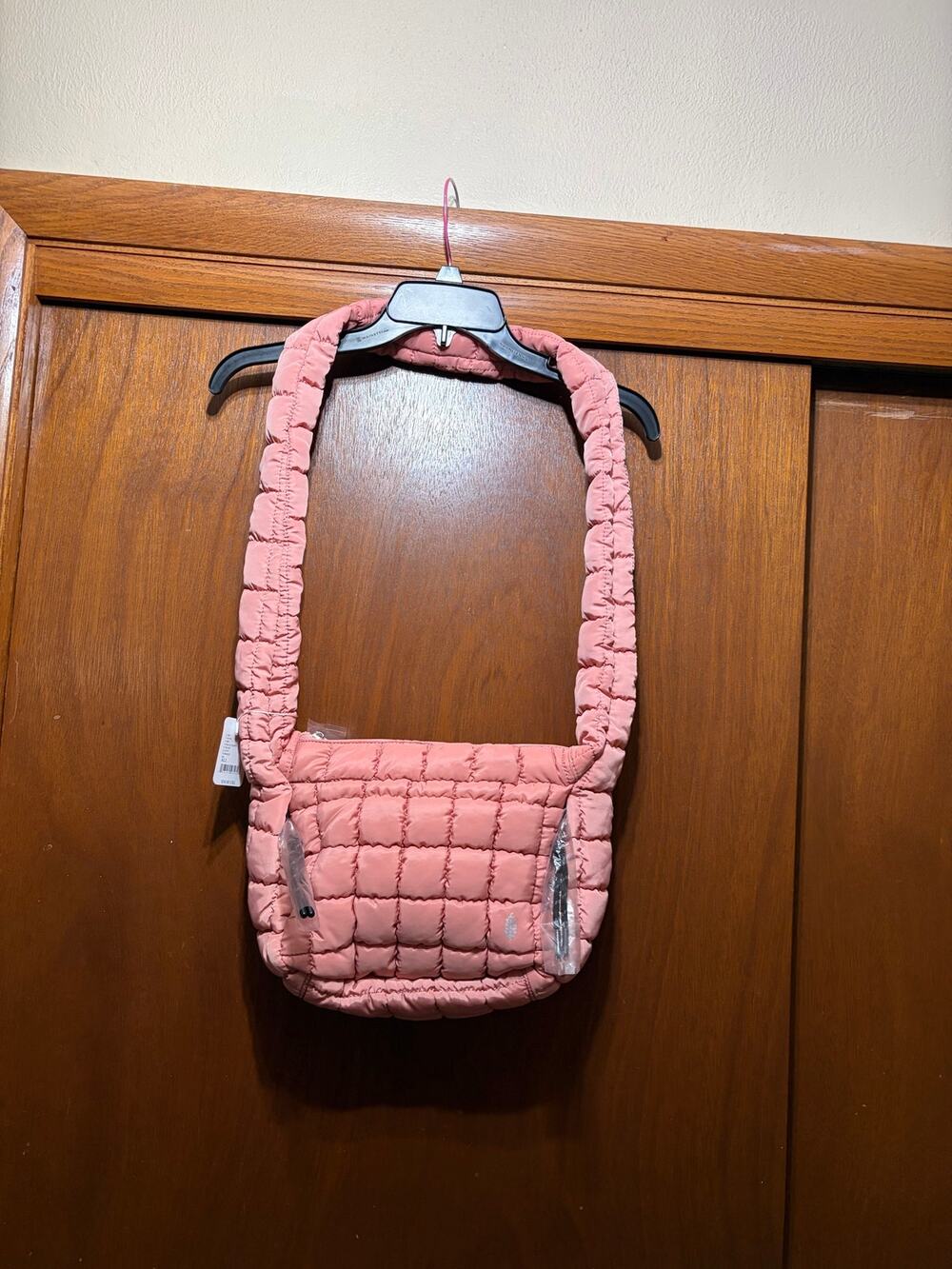 Free People FP Movement Quilted Baby Carryall Sling Bag Pink Ballet Slipper NWT